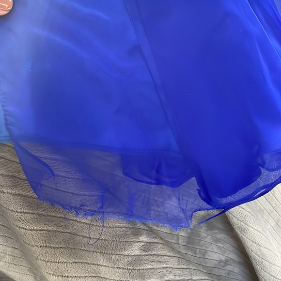 Jovani evening prom gown in royal blue - Picture 7 of 10